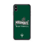 Miramonte Softball iPhone Case