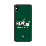 Miramonte Softball iPhone Case