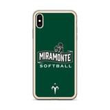 Miramonte Softball iPhone Case