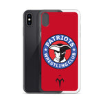 Patriots Wrestling Club iPhone Case