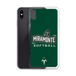 Miramonte Softball iPhone Case
