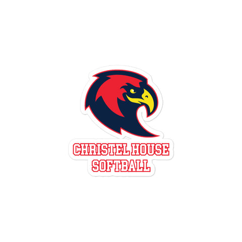 Christel House Softball Bubble-free stickers