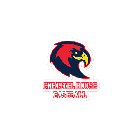 Christel House Baseball Bubble-free stickers