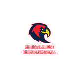 Christel House Girl's Basketball Bubble-free stickers