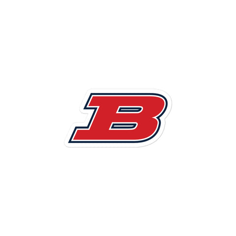 Brewer High School Softball Bubble-free stickers
