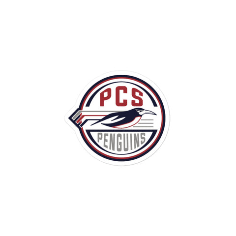 PCS Penguins Ice Hockey Bubble-free stickers