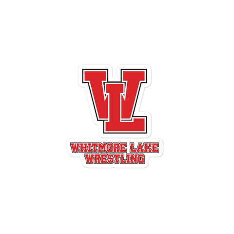 WL Wrestling Bubble-free stickers