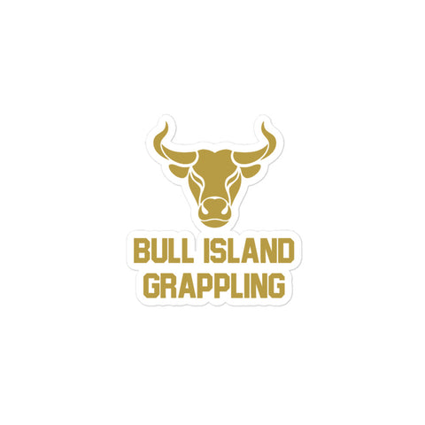 Bull Island Grappling Bubble-free stickers