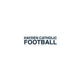 Hayden Catholic High School Football Bubble-free stickers