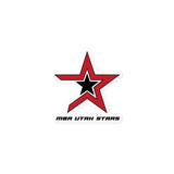 MBA Utah Stars Bubble-free stickers
