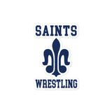 Saints Wrestling Bubble-free stickers