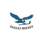 Eagles Hockey Bubble-free stickers