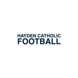 Hayden Catholic High School Football Bubble-free stickers