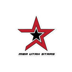 MBA Utah Stars Bubble-free stickers