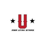 MBA Utah Stars Bubble-free stickers