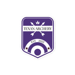 Texan Archery Bubble-free stickers
