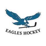 Eagles Hockey Bubble-free stickers