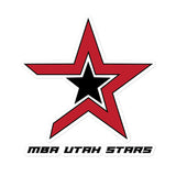 MBA Utah Stars Bubble-free stickers