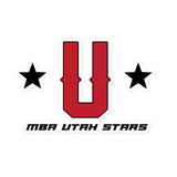 MBA Utah Stars Bubble-free stickers