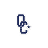 Orange County Lawmen Football Bubble-free stickers