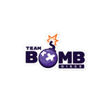 Team Bomb Discs Bubble-free stickers
