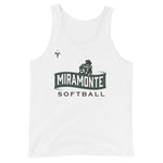 Miramonte Softball Unisex Tank Top