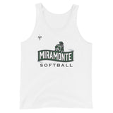 Miramonte Softball Unisex Tank Top