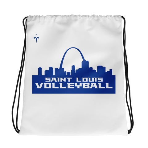 St. Louis Volleyball Drawstring bag