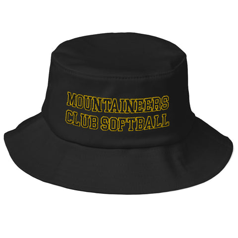 Mountaineers Club Softball Old School Bucket Hat