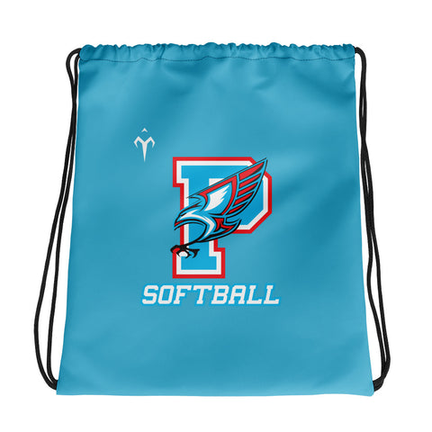 Piute Softball Drawstring bag