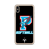 Piute Softball iPhone Case