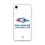 MSU Denver Lacrosse Club iPhone Case