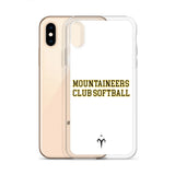 Mountaineers Club Softball iPhone Case