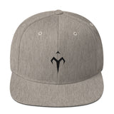 Black Tytan Wool Blend Snapback