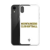 Mountaineers Club Softball iPhone Case