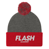 Flash Academy Basketball Pom-Pom Beanie