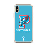 Piute Softball iPhone Case