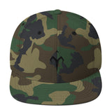 Black Tytan Wool Blend Snapback