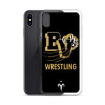 Blue Valley Wrestling iPhone Case