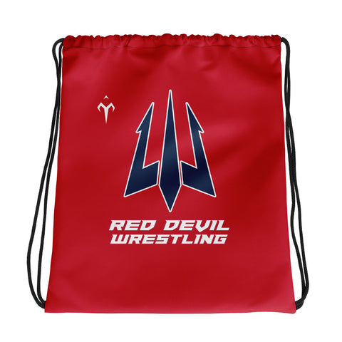Springville Wrestling Drawstring bag