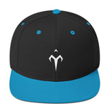 White Tytan Logo Wool Blend Snapback