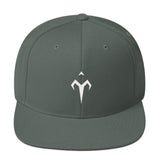 White Tytan Logo Wool Blend Snapback