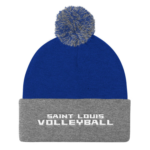 St. Louis Volleyball Pom Pom Knit Cap