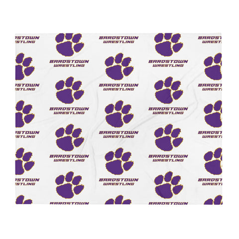 Bardstown Wrestling Throw Blanket
