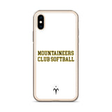 Mountaineers Club Softball iPhone Case