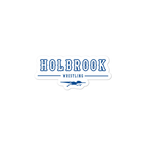 Holbrook Wrestling Bubble-free stickers