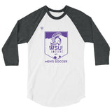 Winona Soccer 3/4 sleeve raglan shirt