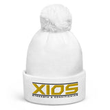XIOS Strength & Conditioning Pom pom beanie