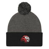 Kerman Wrestling Pom Pom Knit Cap
