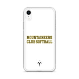 Mountaineers Club Softball iPhone Case